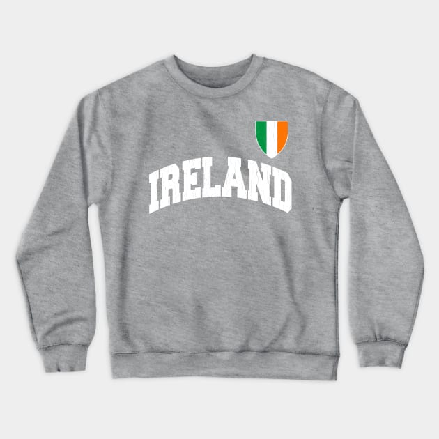 Classic Ireland Jersey (vintage distressed look) Crewneck Sweatshirt by robotface